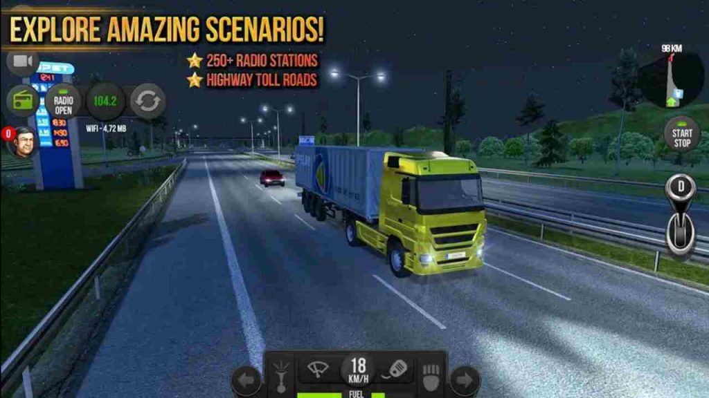 Truck Simulator 2018 Hack Mod APK