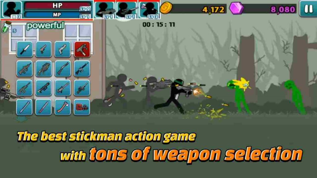 Anger of Stick 5 MOD APK Unlimited Money and Diamonds