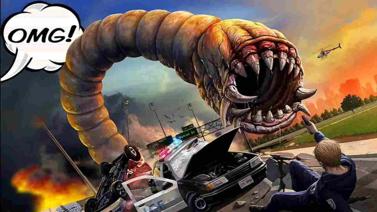 Death Worm MOD APK V2.0.0.38 [Unlimited Everything] Download Free