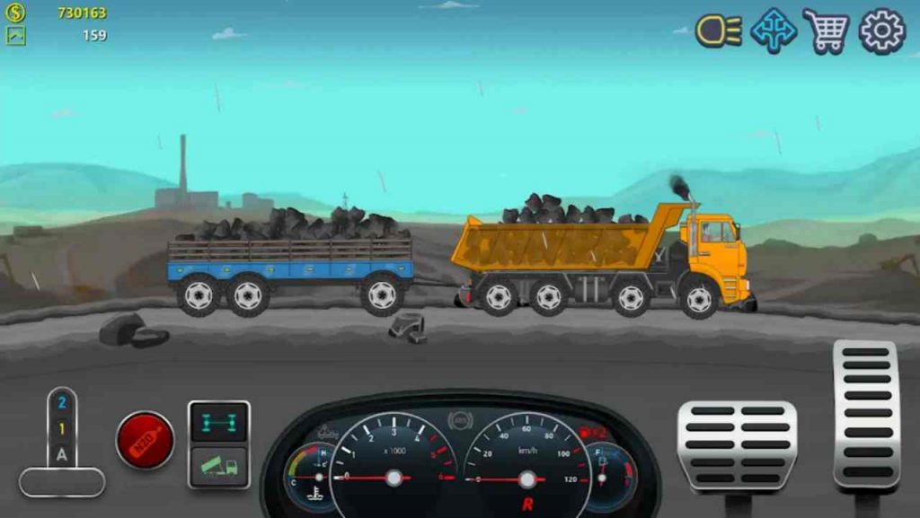 Download Trucker Real Wheels Mod APK