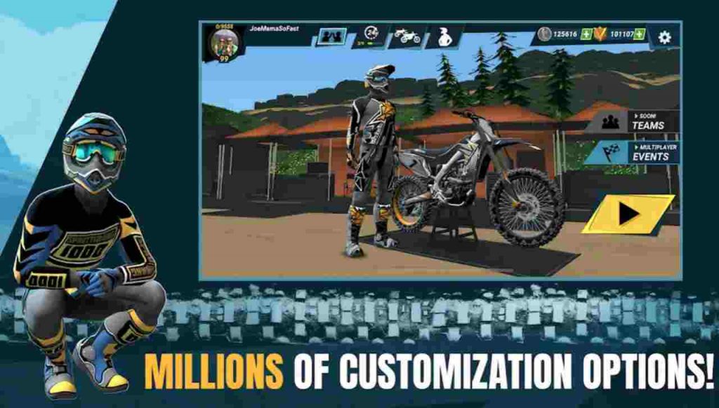 Mad Skill Motocross 3 Mod APK Unlimited Gold