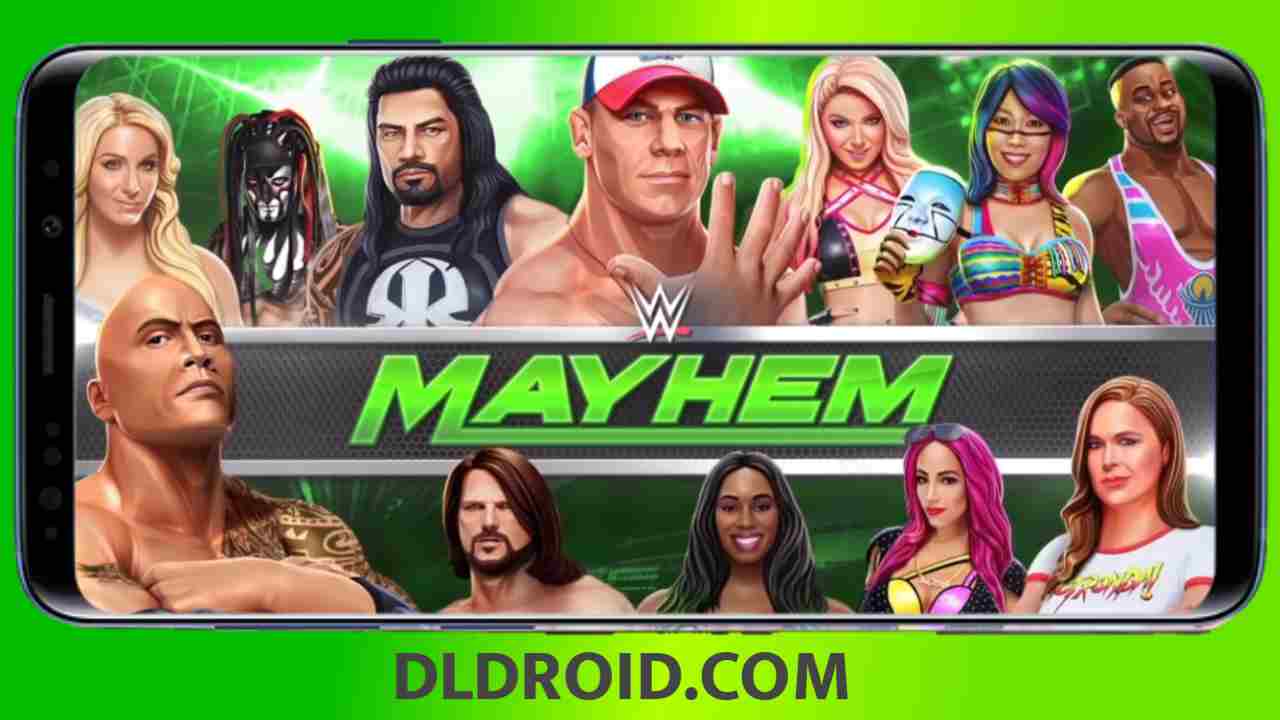 WWE Mayhem MOD APK V1.51.118 (Unlimited Gold/Unlock All Superstars) Download