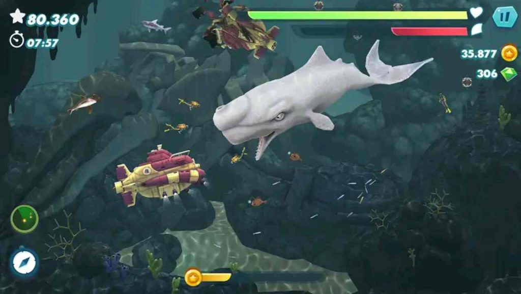 Hungry Shark Evolution MOD APK Unlimited Money and Gems